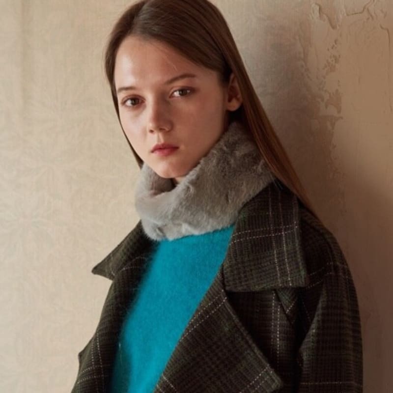 MANES Contes Fake Fur Muffler (11color)