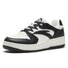Anta Original Year Cushioning, Wear Resistant Low top Skateboard Shoes Women's Black White Sneakers 922518068F-4
