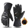 Winter Motorcycle Gloves Touchscreen Compatible Windproof Warm Thick Full Finger Riding Gear Men Women