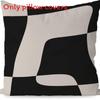 Linen Abstract Geometric Pillow Cover  Modern Home Decor For Living Room Office