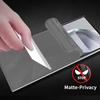 Für Samsung Galaxy S25 edge S24 S23 S22 S21 S20 Plus FE Note 20 Ultra Matt Sichtschutz Weiche Hydrogel-Folie Displayschutz