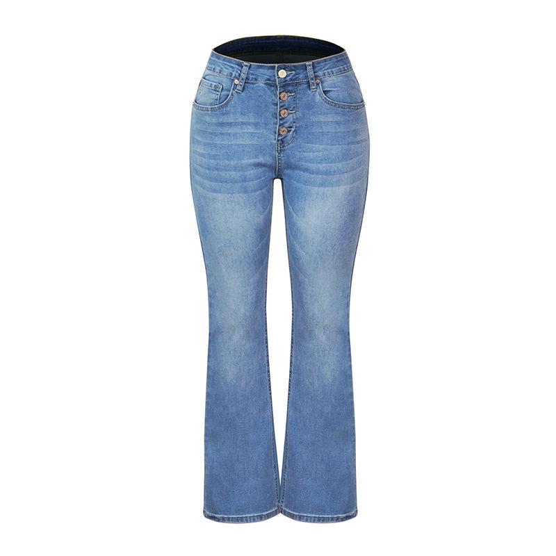 Women's Stretch Slim Fit Flare Jeans