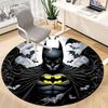 1pc Batman Office Round Area Rug, Under Office Chairs Bedroom Living Room Home Decor, Room Deco, Available in Various Sizes