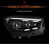 2020-22 Mercedes GLC W253 LED Headlight Upgrade: High Brightness Lens