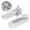 xuuyuu Digital Code Lock, Zinc Alloy Digital Door Lock, 1-11 Digits (No Repeat), Door Thickness 10-60mm, Anti-Theft, for Sliding Doors, Office Doors,