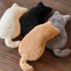 1pcs Cat-Shaped Pencil Case Soft To the Touch Adorably Cute and Lightweight Generous Capacity for Organizing Stationery