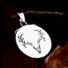 Iron Warrior New Viking Pendant Retro Elk Necklace Jewelry