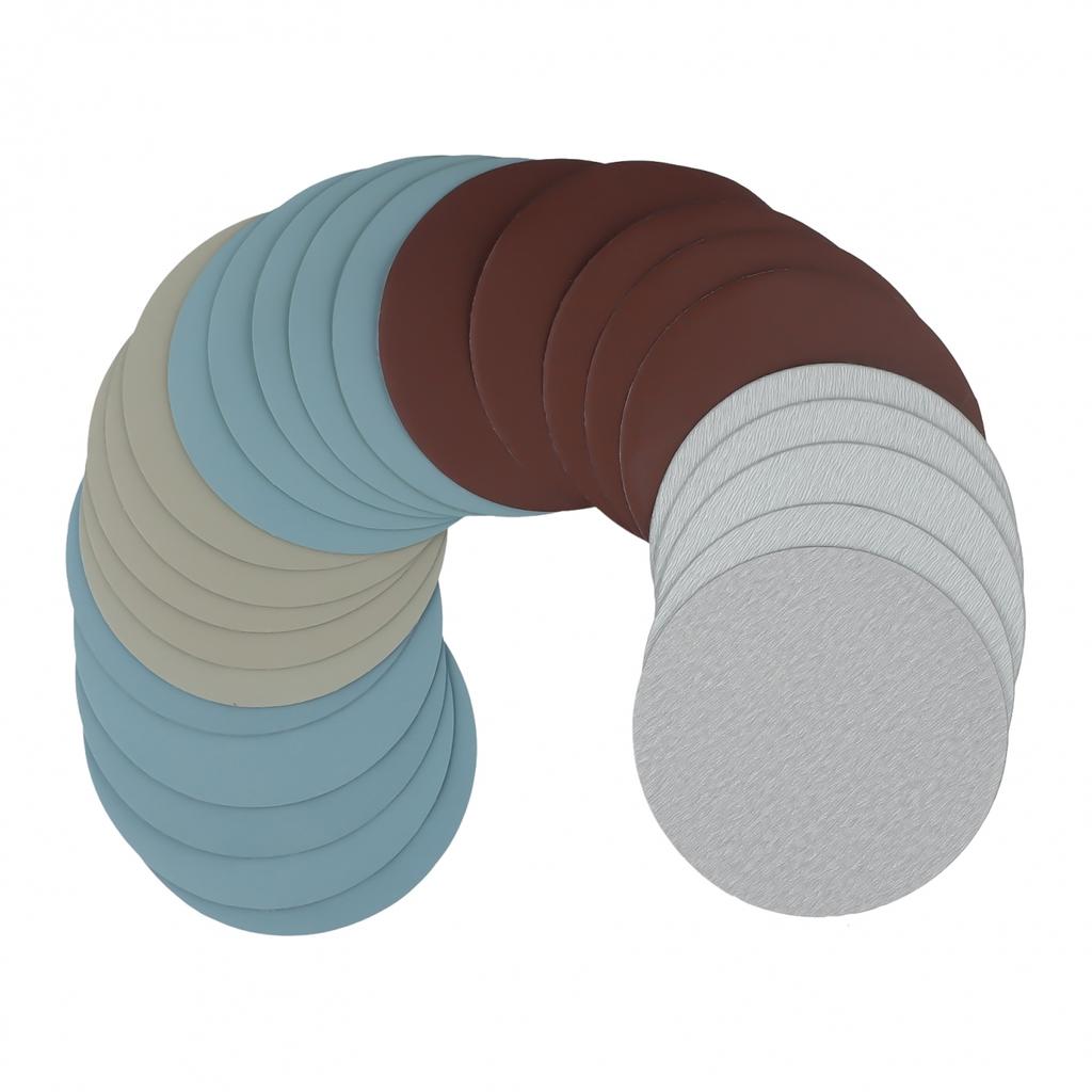 25pcs Sanding Disc 125mm Wet & Dry 5 Inch 1000-5000 Grits High Quality