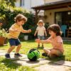 Plush Footbags Hacky Sack Ball, Handmade Multicolored Beanbag, Kids Adults Juggling Kick Ball for Indoor Outdoor Play, Party Favors