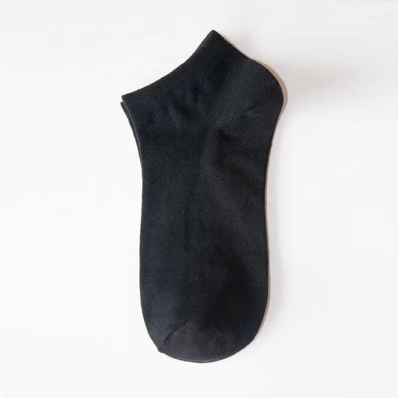 Herren Atmungsaktive Deodorant Low-Cut Bootssocken - Unifarben, Sommer Business Casual Socken