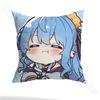 H-hoshimachi suisei pillowcase casual style decoration, suitable for home decoration (excluding pillow core)