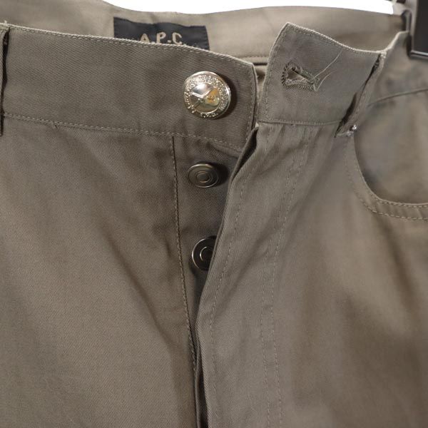 A.P.C. Anzug-Set Oberteil XS/Hose W32 grau Maßgeschneiderte Jacke Lange Hose Herren Gebraucht