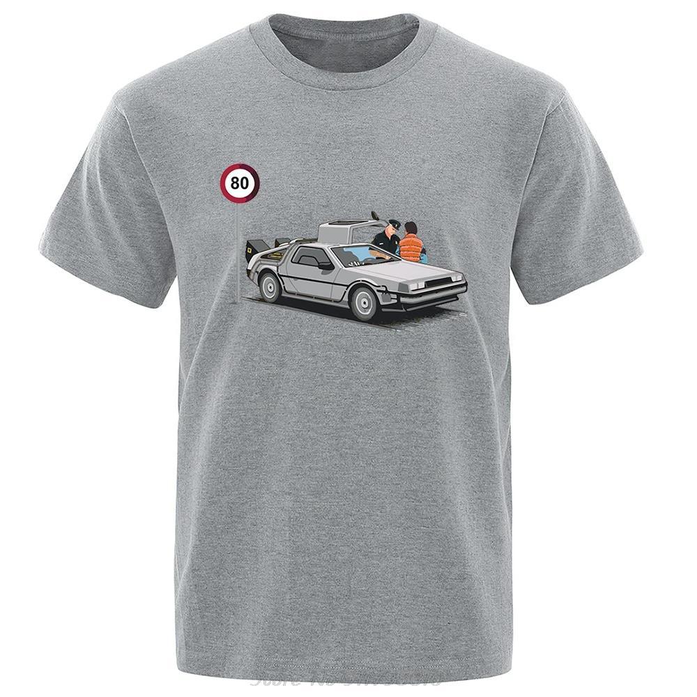I Was Caught Speeding Funny T-Shirt Men Fashion Casual Short Sleeves Oversized T Shirt Breathable Cotton Tshirt Streetwear