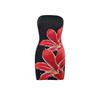 Robe Bodycon Florale Décolleté Bardot Été 2025 pour Femmes