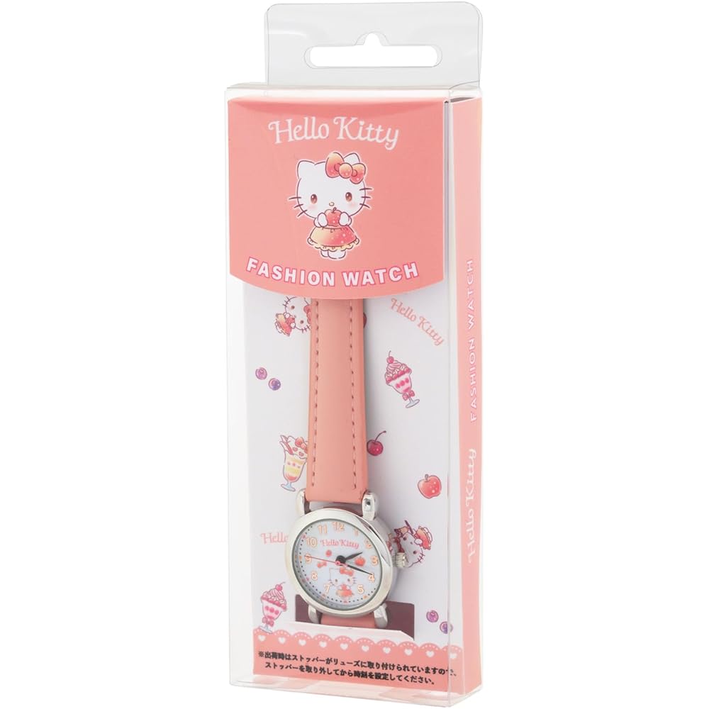 Sanrio Hello Kitty J-Axis Watch Girls Pink CR2A0002-KT Stylish Design Quartz Movement Casual Timepiece