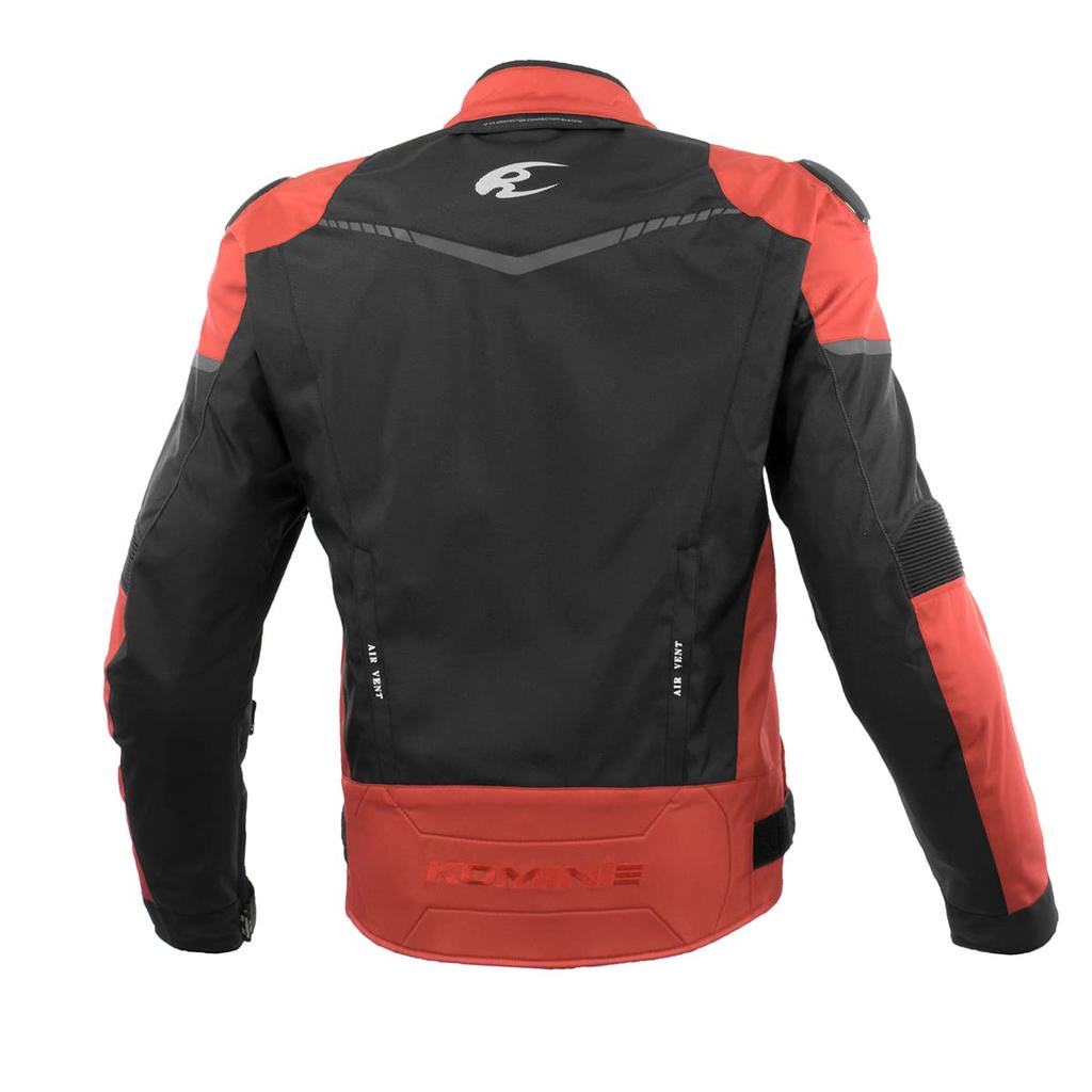 Komine Motorcycle Jacket Protect R Spec System Jacket Red L JK-624
