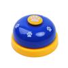 8 Colorful Bone Printing Dog Training Bell Equipment Small Plastic Agility Equipment Waterproof Sounder Press for Cats Custom