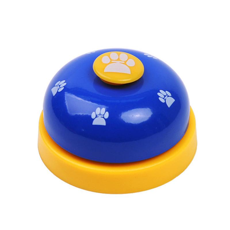 8 Colorful Bone Printing Dog Training Bell Equipment Small Plastic Agility Equipment Waterproof Sounder Press for Cats Custom
