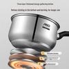 ASD 16cm Stainless Steel Milk Pot with Steamer