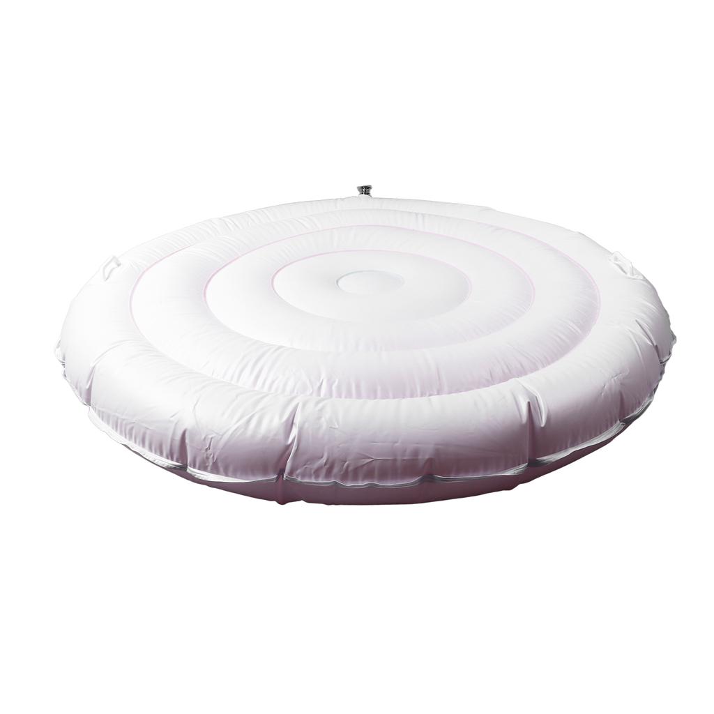 Round Quick Inflation Insulated Hot Tub Cover Portable 4.5ft PVC Hot Tub Cover Energy Saving Cover