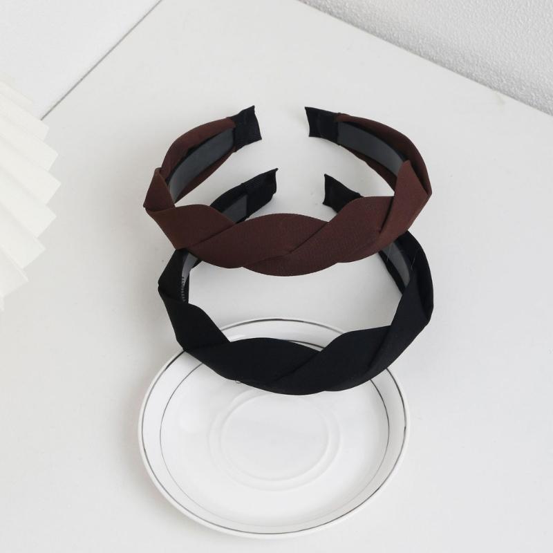 Women's Braided Wide Headband Braided Hair Bands Fashion Hair Accessories Costume Headwear For Stylish Women