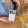 Frosted Polka Dot Anti-drop Phone Case for iPhone 14/13, Apple 17/16/15 PROMAX