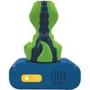 LEXIBOOK Dino Alarm Clock Night Light - Sounds and Melodies, Bright and Backlit LCD Screen - Green