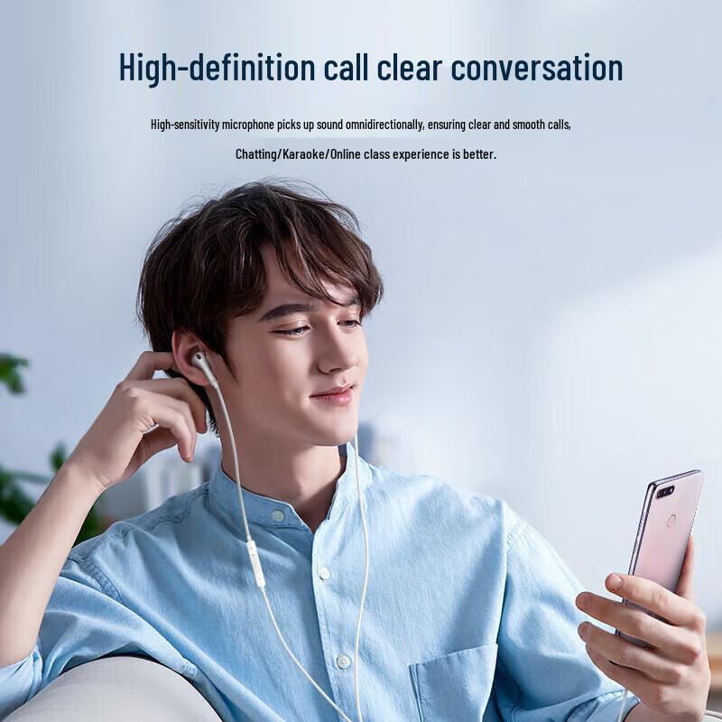 OKSJ S-1 Wired Half-In-Ear Earphones