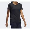 Adidas Own The Run Climalite Running Short Sleeve T-Shirt Women Tops Black DQ2630