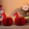 Table Decoration New Year Horse Ornament Horse Decoration Folding Paper Horse Ornament Red Chinese New Year