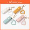 Portable Glitter Bags Lipstick 1pc Wallet Keychain Mini Storage Bag For Women Gift Solid Color Lipsticks Protective Cover