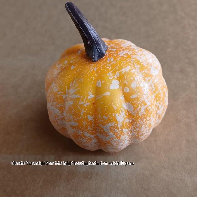 Foam Pumpkin & Maple Leaf Props for Halloween