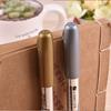 1.5MM Made Metal Waterproof Permanent Paint Pen Gold and Silver Marker Pen Used for School Supplies