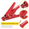 Flush Cut Cable Tie Tool 2.4-9mm Width Range Tensioning and Cutting Tool  for Cable Management