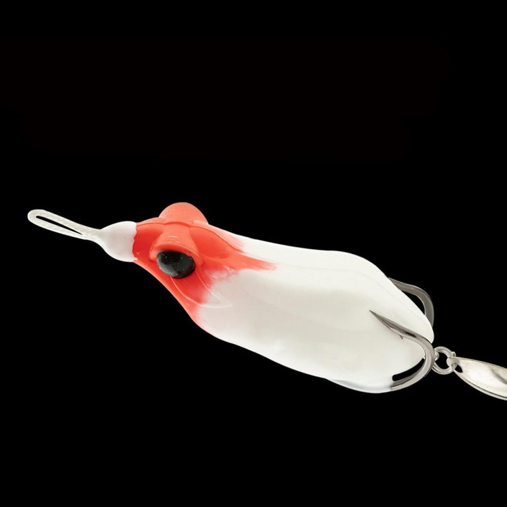 

Приманка для ловли лягушки 6,5 см 14,8 г Мягкая блесна для приманки с крючком для ловли сома Искусственная приманка для ловли гольяна Снасти для поверхностной воды