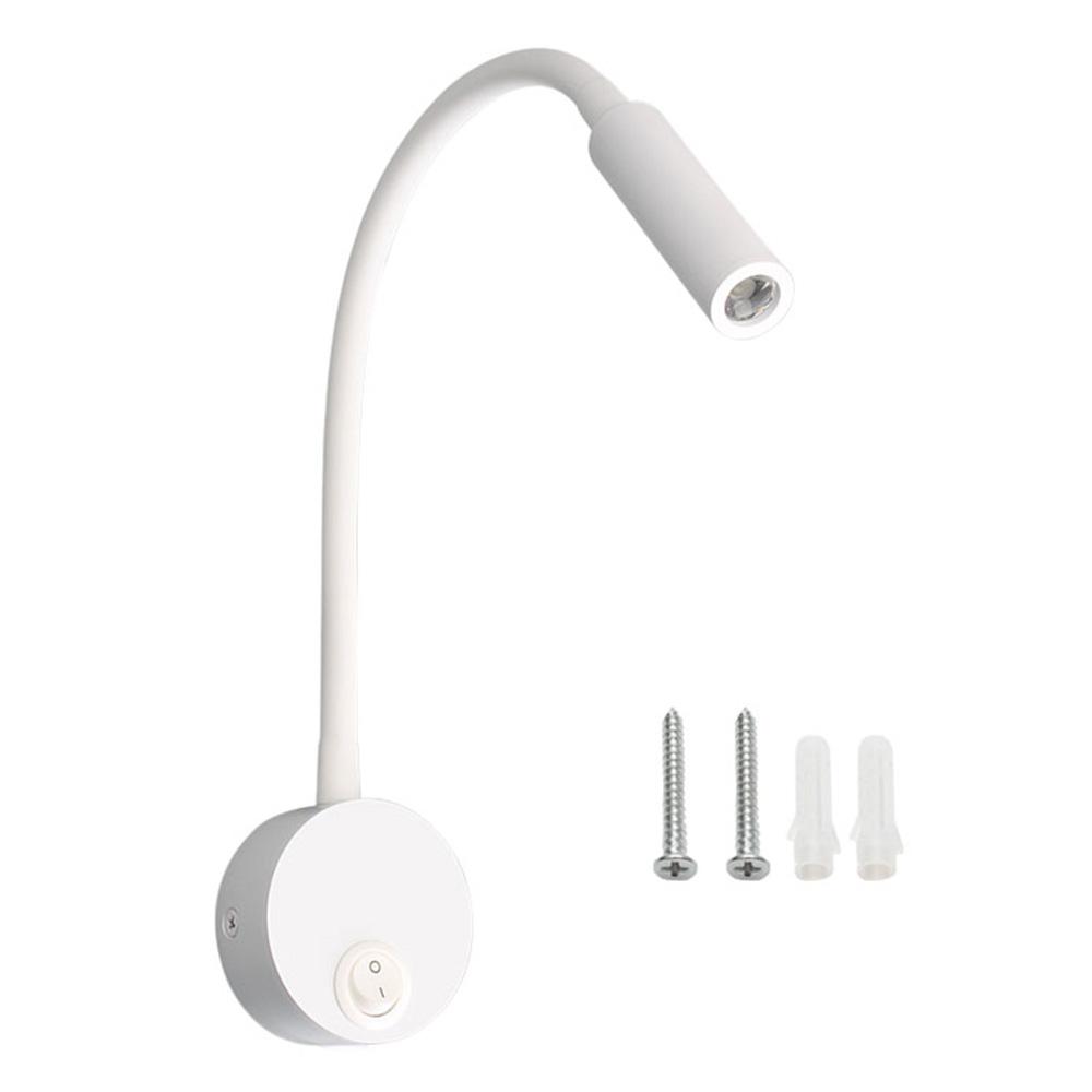 

Светодиодная прикроватная лампа для рабочего кабинета, настольная лампа, настенный светильник, бра, AC100-240V, регулируемая светодиодная лампа для книг, настенные ночники white light белый