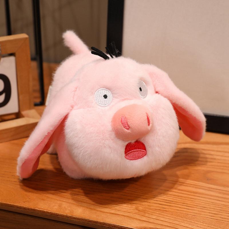 Cute Animal Series Doll Cake Bear Joke Bear Lucky Cat Groundhog Bee Flying Pig Doll Stuffed Animal Plush Toy Classic Gift