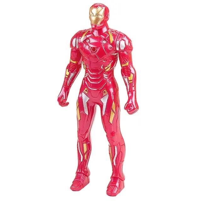 Marvel Animation Playthings, Spider Man, Hulk, Iron Man, POLYVINYL CHLORIDE Activity Connecting, Figure Collection Line Luminous Miniatures, 2024