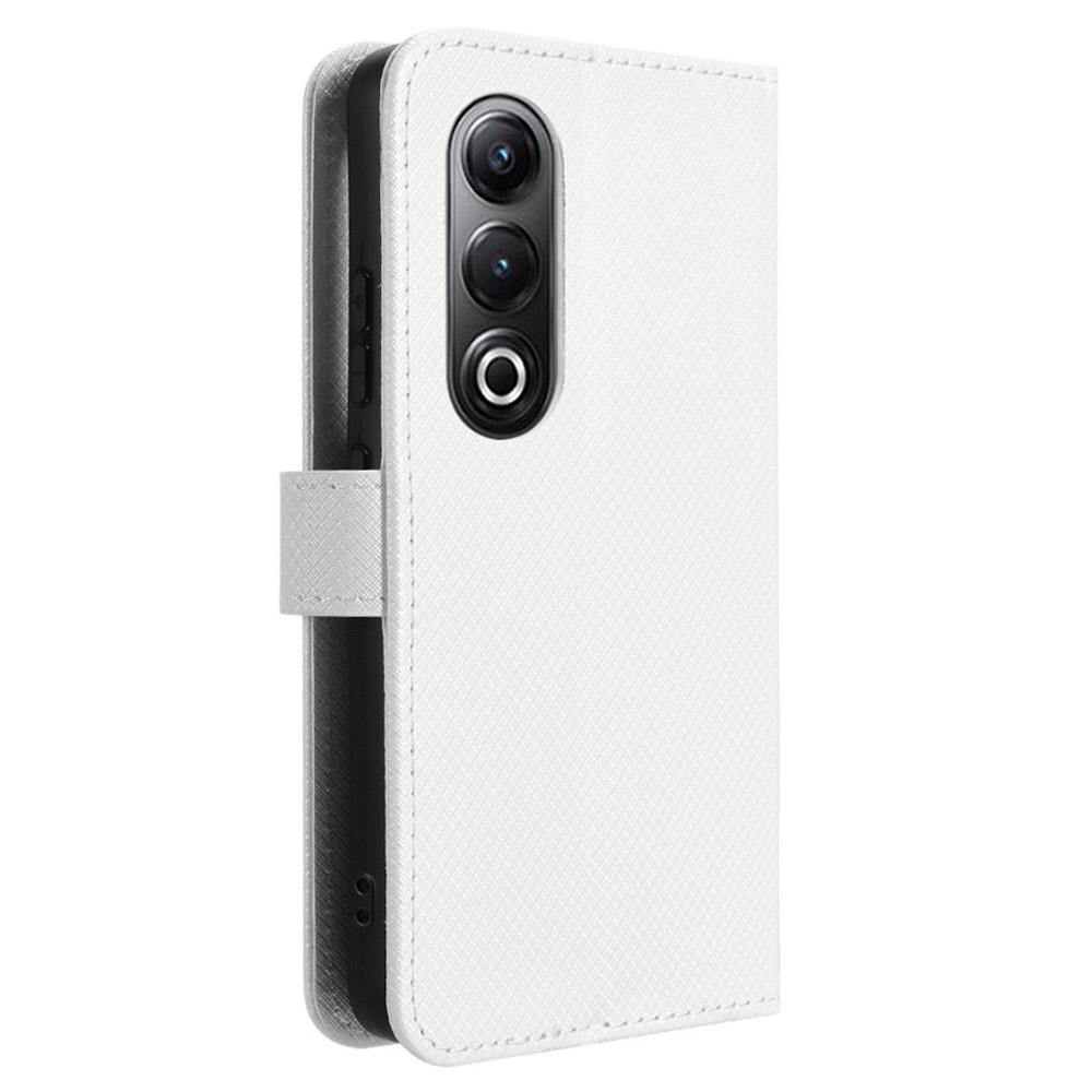 For itel S25 4G Case PU Leather Diamond Texture Wallet Phone Cover