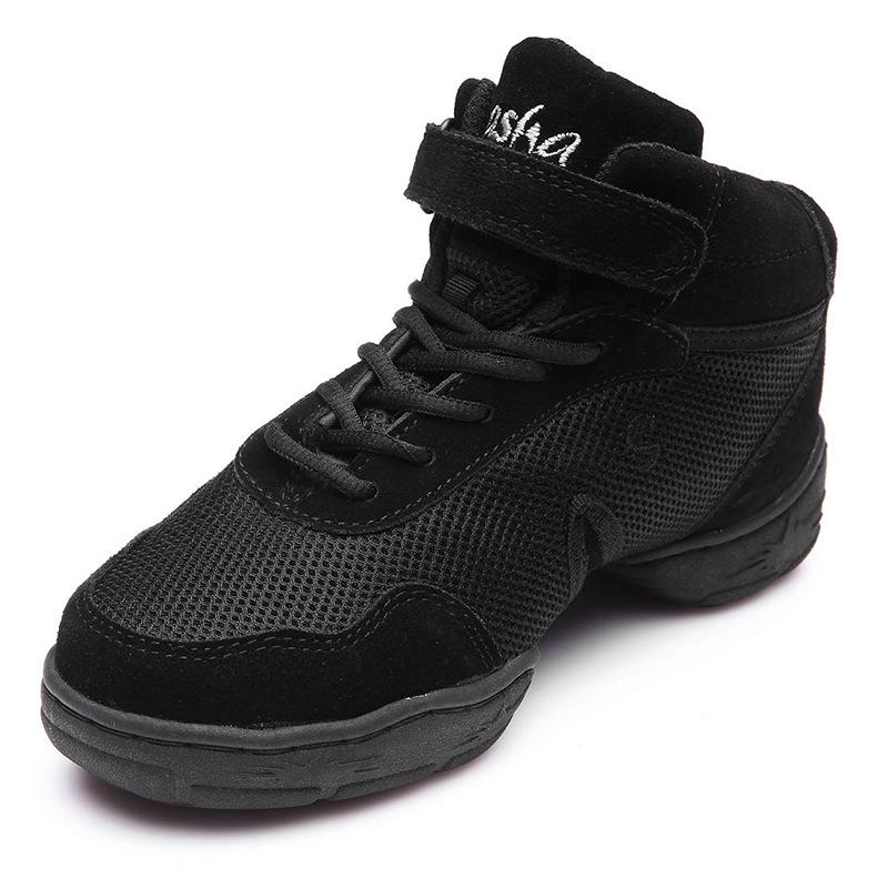 Sansha Women's Air Cushion Modern Dance Sneakers - Soft Sole, Height Increasing Square Dance Fitness Shoes