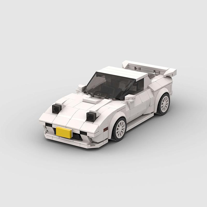 MOC Technical Car City Speed Vehicle Vetro Car Rally Building Blocks Bricks Ornament Creative Toys For Kids Adults Birthday Gift