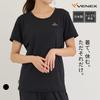 VENEX Short Sleeve Recovery 67060323 Women's T-Shirt, Black, XL,