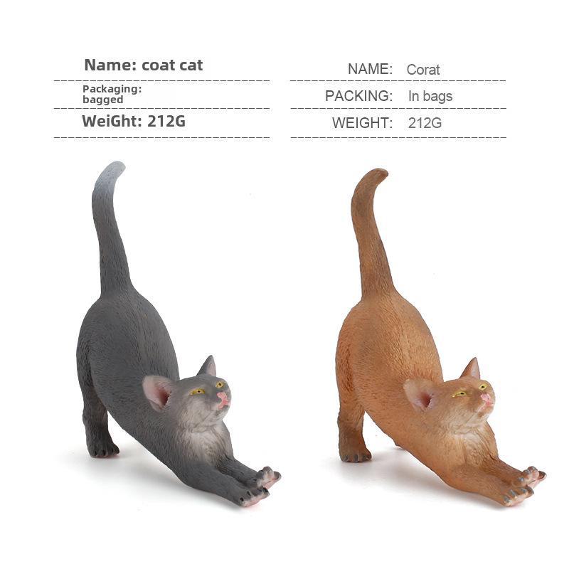 

Детский набор игрушек «Черно-белый котенок» — китайские сельские украшения в виде кошечки