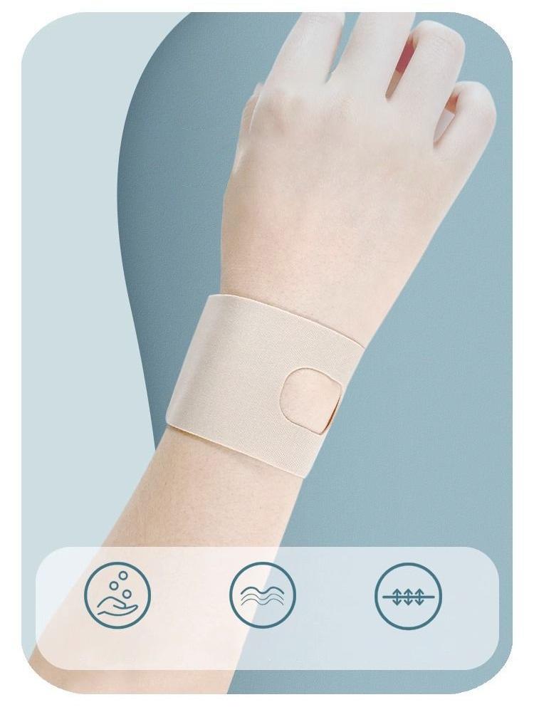 1Pc Adjustable Wrist Guard Lightweight Breathable Fixed Pressurization Sports Fitness Yoga Wrist Protection Against Sprains
