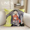 Romance Monthly Girls Nozakikun Housse de Coussin Taie d'oreiller Ensemble Pièces x x Respirant Lavable Housse de Coussin de Canapé