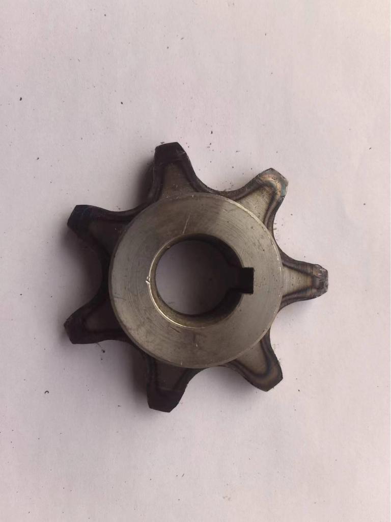 Chip Conveyor Parts: Bearing Seat, Sprocket Chain, Torque Limiter, Chain Plate, Scraper, Graphite Friction Plate, Shaft
