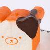 Bear Toast Squeeze Toy Slow Rising Stress Relief Cartoon Expression Bear Bread Sensory Toy Students Office Workers Anti-anxiety Gift