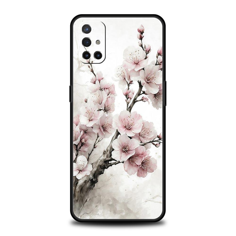 Phone Case For OnePlus 11 10 9 Pro 9T 12R 10R 9R 9RT 10T 8T 8 7 6T 7T Nord 2T CE 2 5G N200 N10 N100 Cover Cherry Blossom Tree