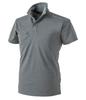 EVEN RIVER Dry Seal Polo Shirt (Short Sleeve) NX416, Size 38, Gray, Medium