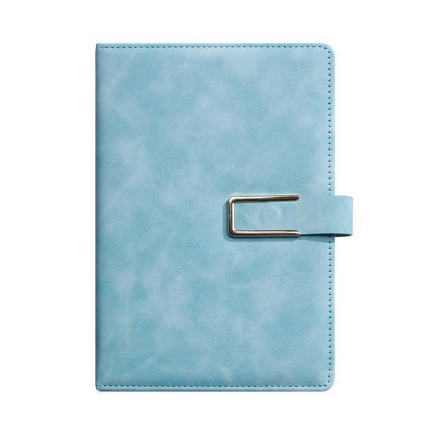 Premium Soft Leather Buckle Diary – Business Office Gift Set with Logo Imprint